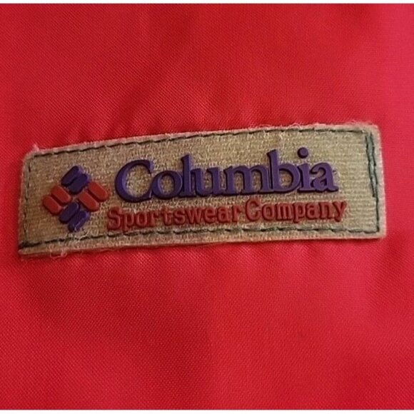 Vintage 90s Columbia Sportswear Powder Keg 3 in 1 Ski Jacket Coat Sz L Teal Purp - Picture 11 of 13